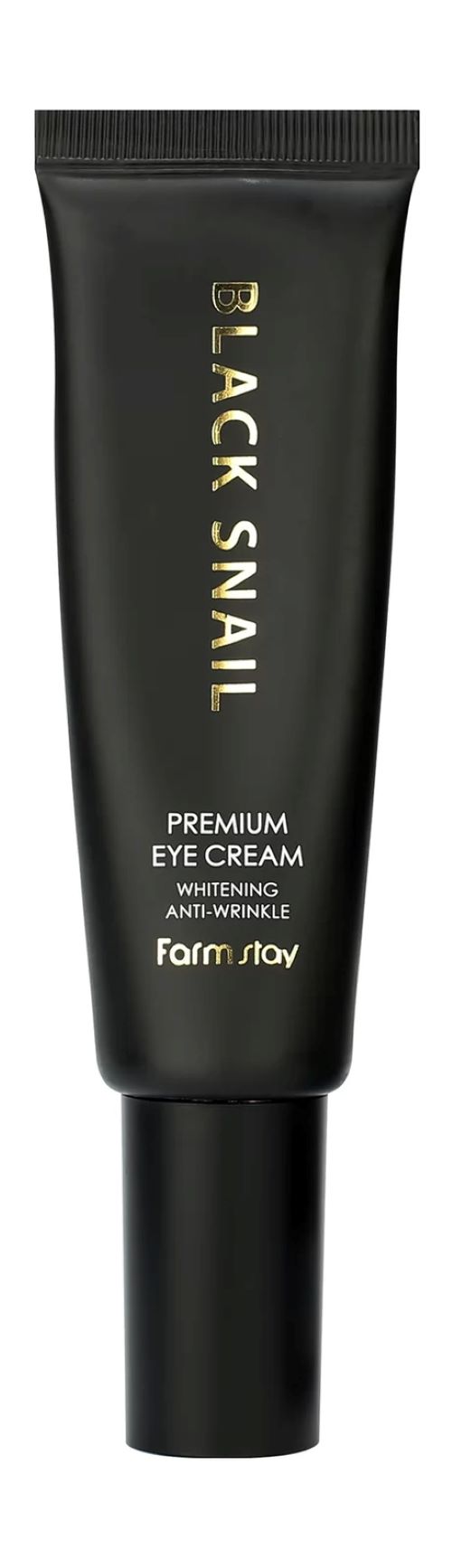 FARM STAY Black Snail Premium Eye Cream - prémiový oční krém s extraktem z černého šneka, 50ml