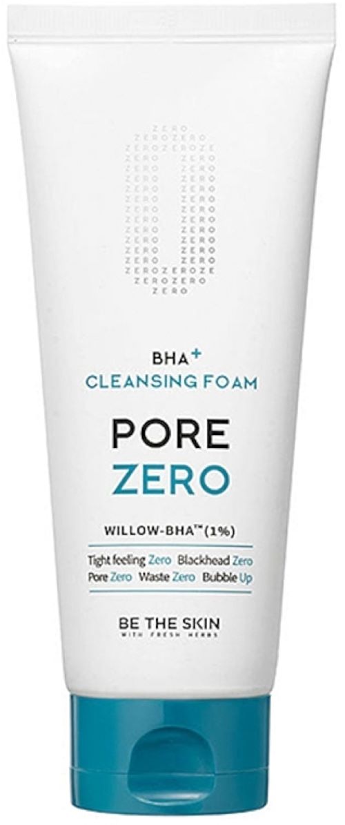 BE THE SKIN BHA+ Pore Zero Cleansing Foam - čistící pleťová pěna s BHA kyselinami, 150ml