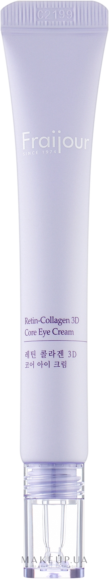 FRAIJOUR Retin-Collagen 3D Core Eye Cream - zpevňující oční krém s kolagenem a retinolem, 15ml