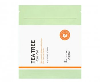 A'PIEU The Pure Tea Tree Pore Pad - zklidňující pleťové tampóny, 4ks