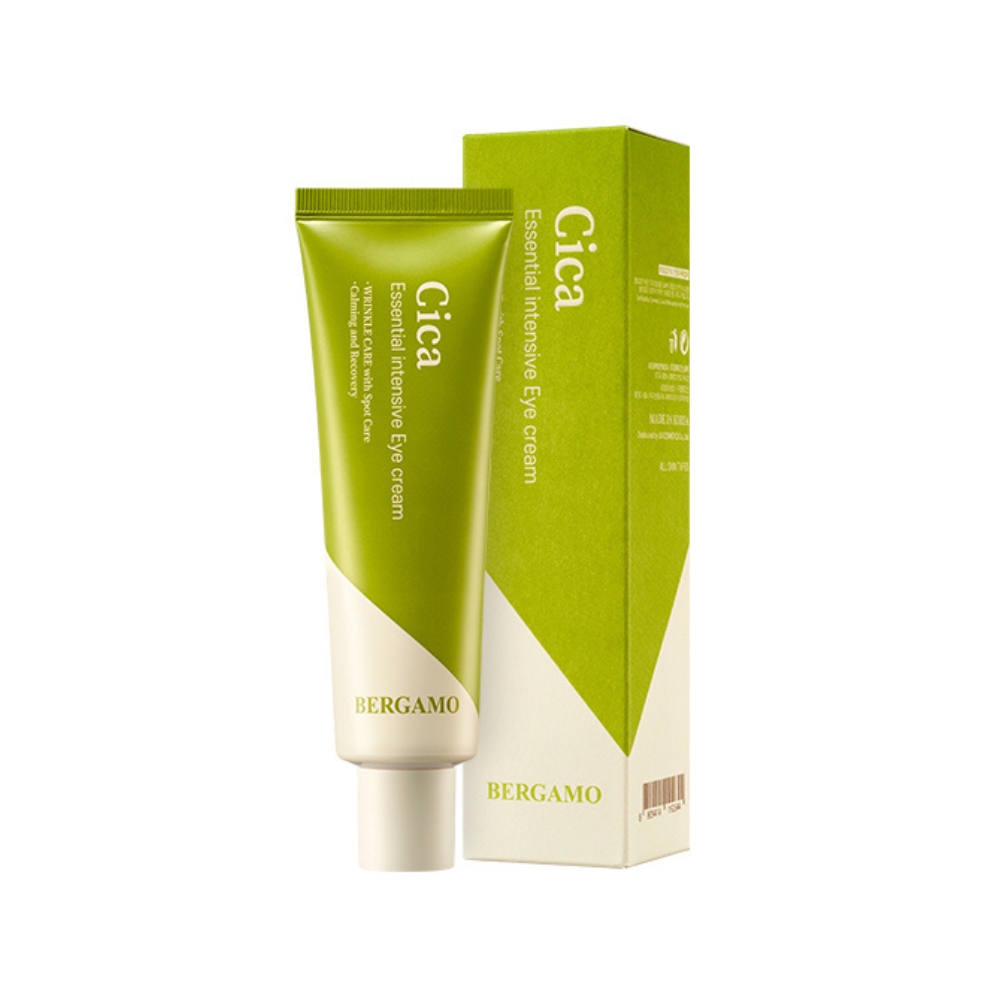 BERGAMO Cica Essential Intensive Eye Cream - zpevňující oční krém s extraktem pupečníku asijského, 100g