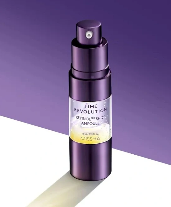 MISSHA Time Revolution Retinol 500 Shot Ampoule - anti-age pleťové sérum s retinolem, 10ml