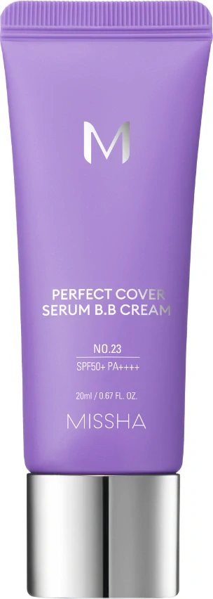 MISSHA M Perfect Cover Serum BB Cream (No. 21 Light Beige) - BB krém, 20ml