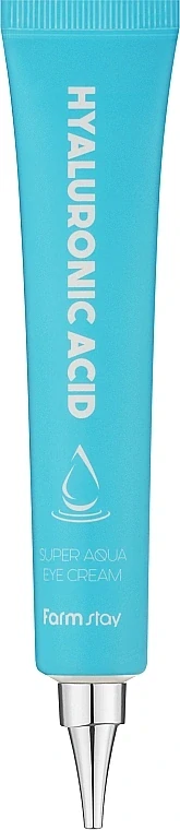 FARM STAY Hyalurolic Acid Super Aqua Eye Cream - hydratační oční krém s kyselinou hyaluronovou, 45ml