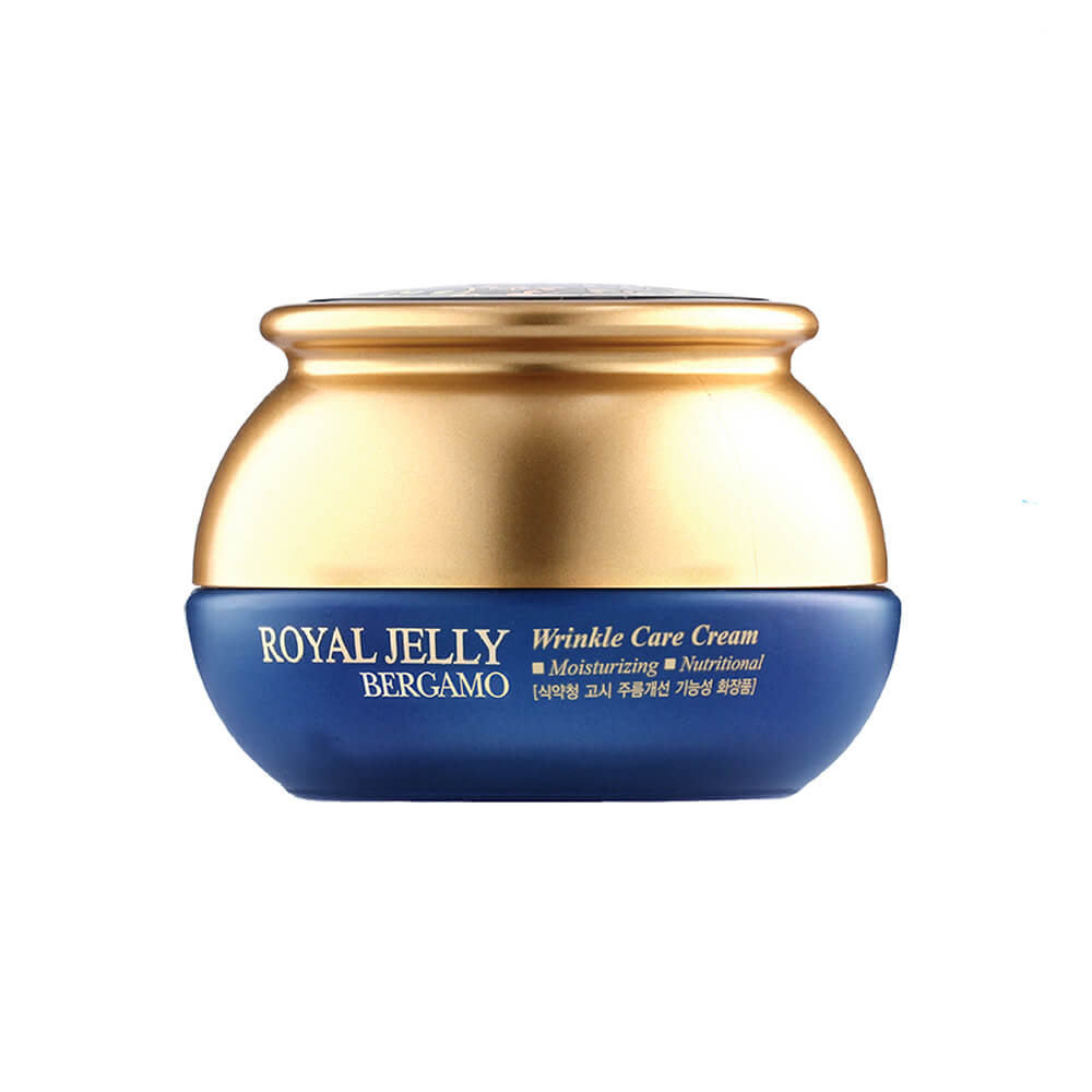 BERGAMO Royal Jelly Wrinkle Care Cream - omlazující pleťový krém s mateří kašičkou, 50ml