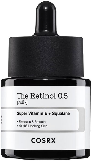 COSRX The Retinol 0.5 Oil - zpevňující olejové sérum s retinolem, 20ml