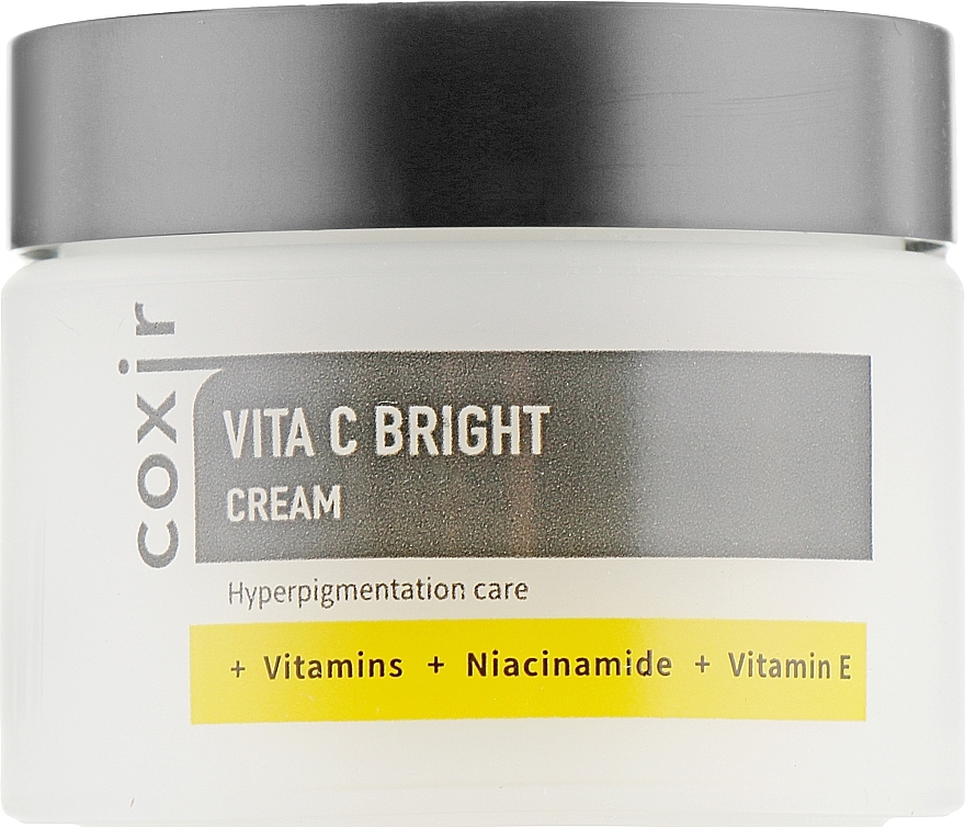 COXIR Vita C Bright Cream - rozjasňující pleťový krém s vitamínem C, 50ml