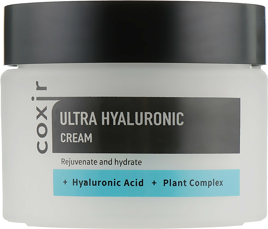 COXIR Ultra Hyaluronic Cream - hydratační pleťový krém s kyselinou hyaluronovou, 50ml