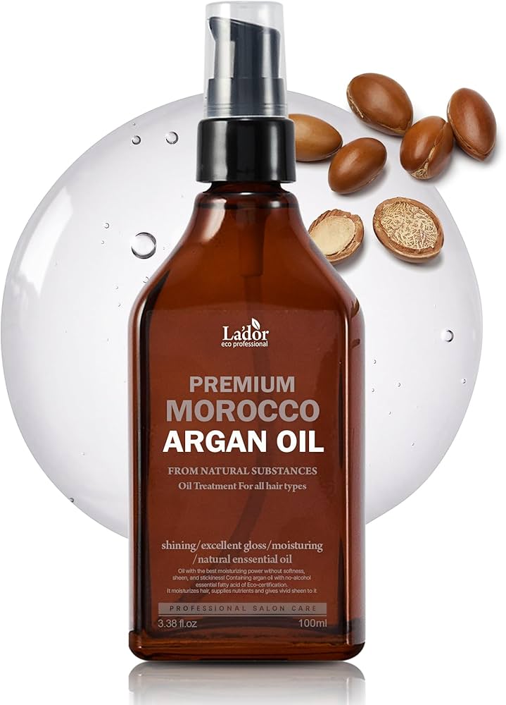 LADOR Premium Morocco Argan Oil - hydratační a vyživující arganový olej na vlasy, 100ml