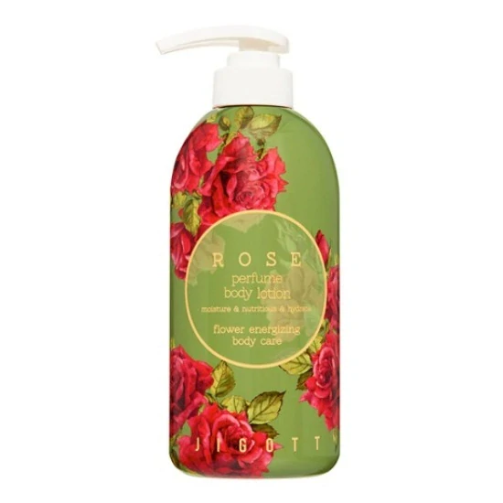 JIGOTT Rose Perfume Body Lotion - tělové mléko, 500ml