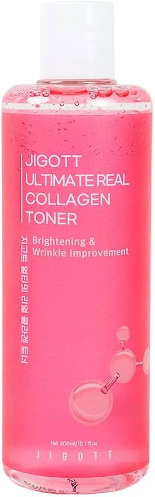 JIGOTT Ultimate Real Collagen Toner - zpevňující pleťový toner, 300ml