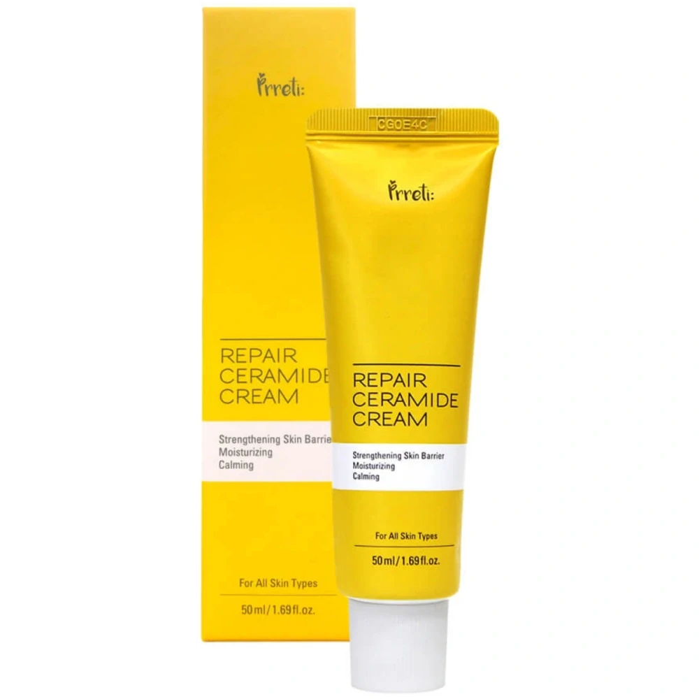 PRRETI Repair Ceramide Cream - hydratační a vyživující pleťový krém s ceramidy, 50ml