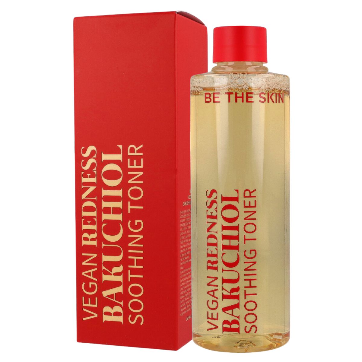 BE THE SKIN Vegan Redness Bakuchiol Soothing Toner - zklidňující pleťový toner s bakuchiolem, 250ml
