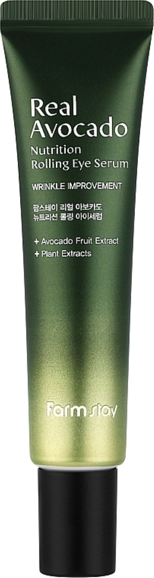 FARM STAY Real Avocado Rolling Eye Serum - vyživující koncentrované oční sérum s extraktem avokáda, 25ml