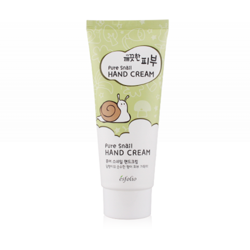 ESFOLIO Pure Snail Hand Cream - regenerační krém na ruce se šnečím extraktem, 100ml