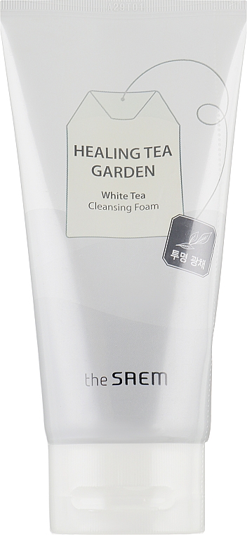 THE SAEM Healing Tea Garden White Tea Cleansing Foam - čistící pleťová pěna s bílým čajem, 150ml