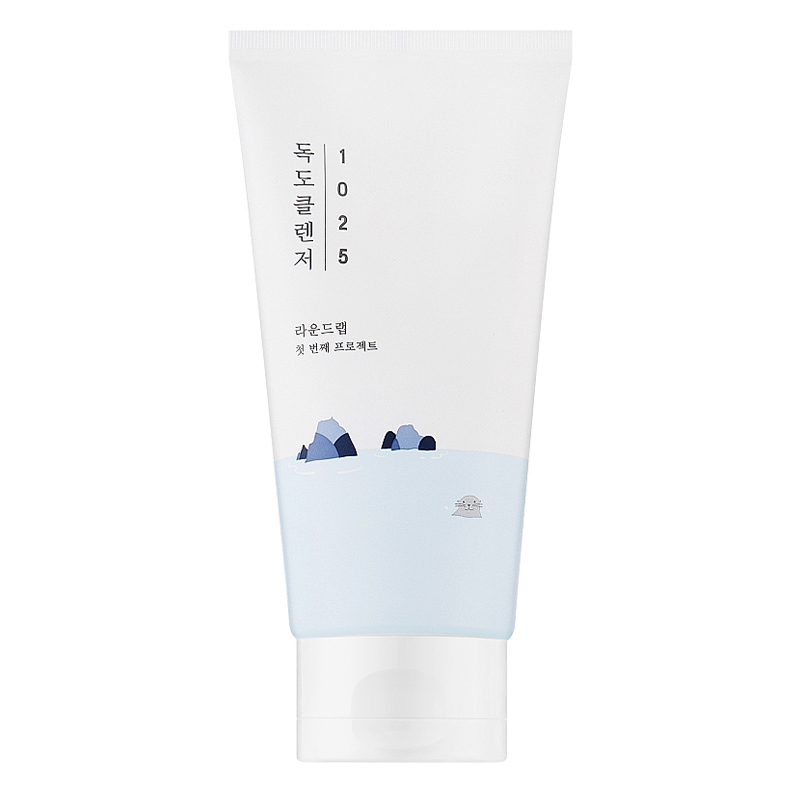 ROUND LAB 1025 Dokdo Cleanser - čistící pleťová pěna s mořskou vodou a ceramidy, 150ml
