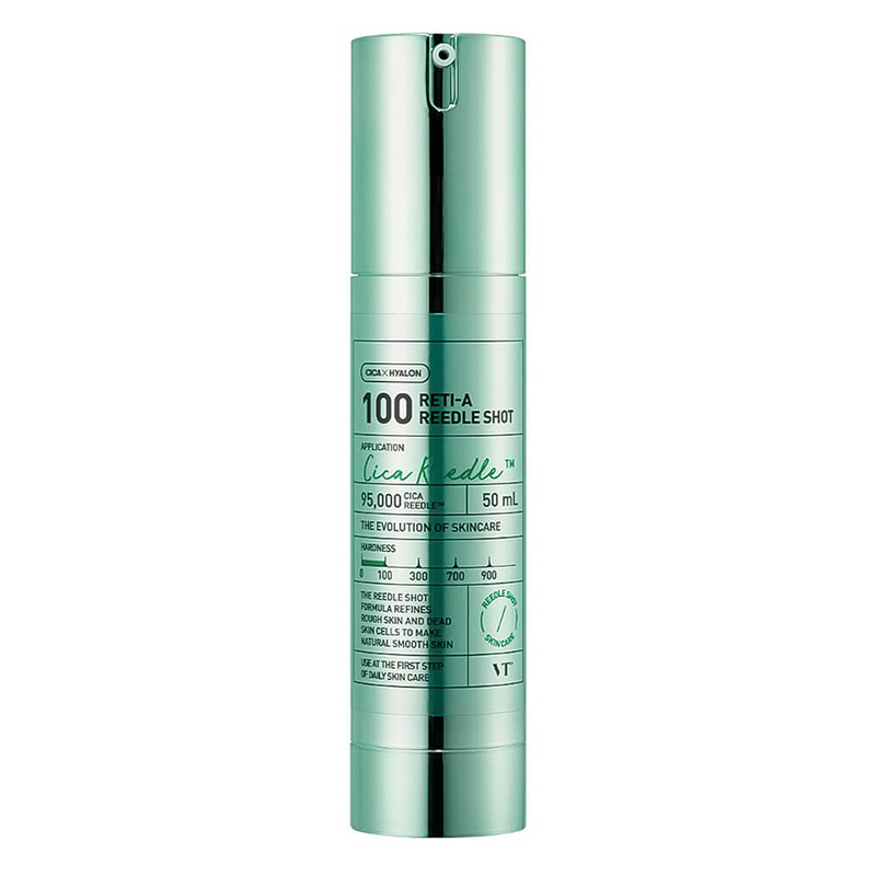 VT COSMETICS Reti-A Reedle Shot 100 - noční pleťové sérum s mikrojehličkami a retinolem, 50ml