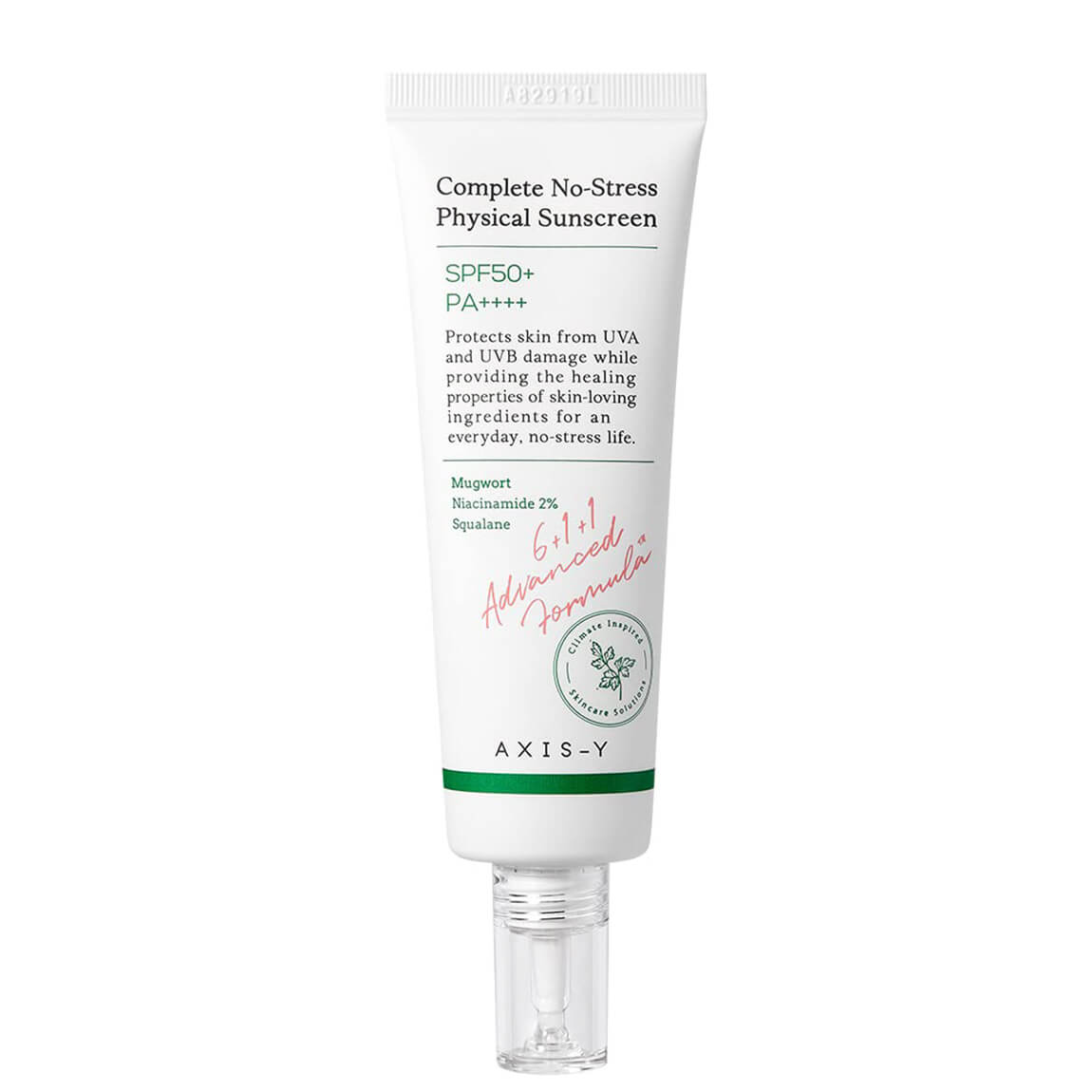 AXIS-Y Complete No-Stress Physical Sunscreen SPF 50+ - opalovací krém s minerálními filtry, 50ml
