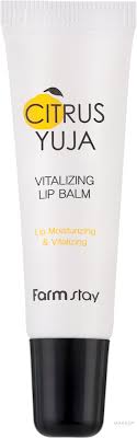 FARM STAY Citrus Yuja Vitalizing Lip Balm - vyživující balzám na rty, 10g