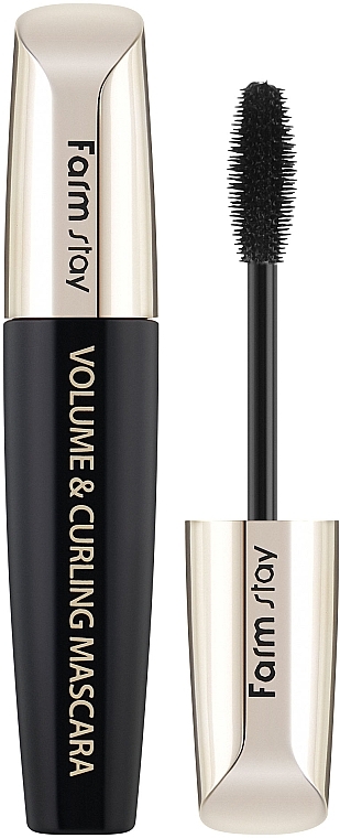 FARM STAY Volume & Curling Mascara - řasenka pro objem a natočení řas, 12ml