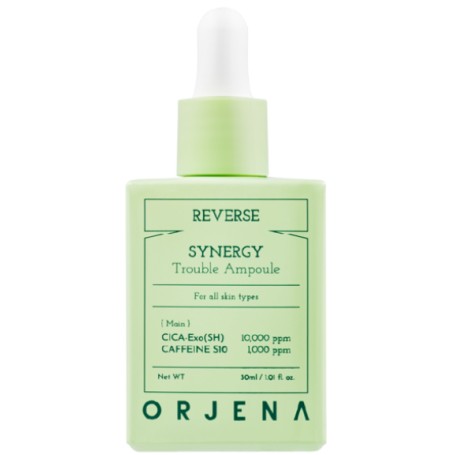 ORJENA Reverse Synergy Trouble Ampoule - hojivá pleťová ampule na problematickou pleť, 30ml