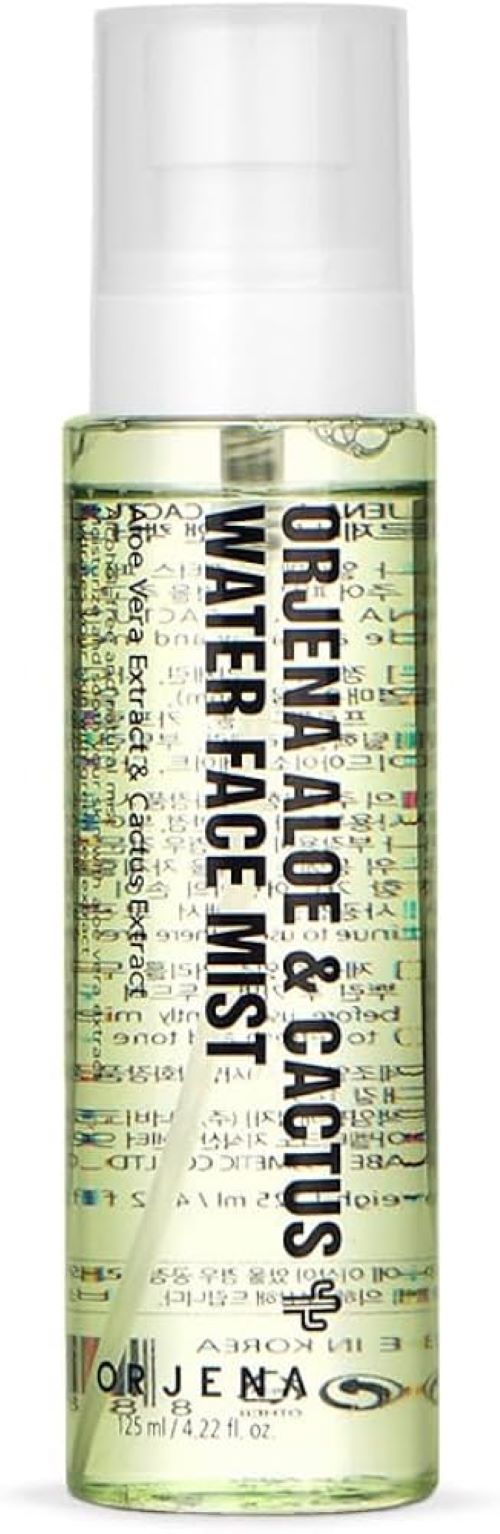 ORJENA Aloe & Cactus Water Face Mist - hydratační pleťová mlha, 125ml