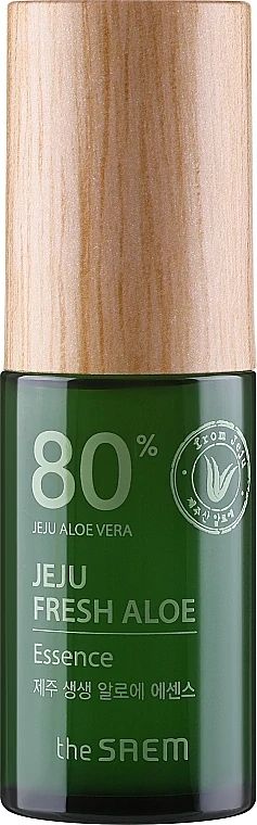 THE SAEM Jeju Fresh Aloe Essence - zklidňující a hydratační pleťová esence s extraktem aloe, 35ml