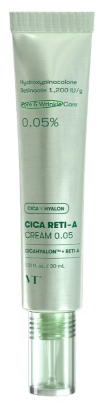 VT COSMETICS Cica Reti-A Cream 0,05% - anti-aging pleťový krém s retinolem, 30 ml