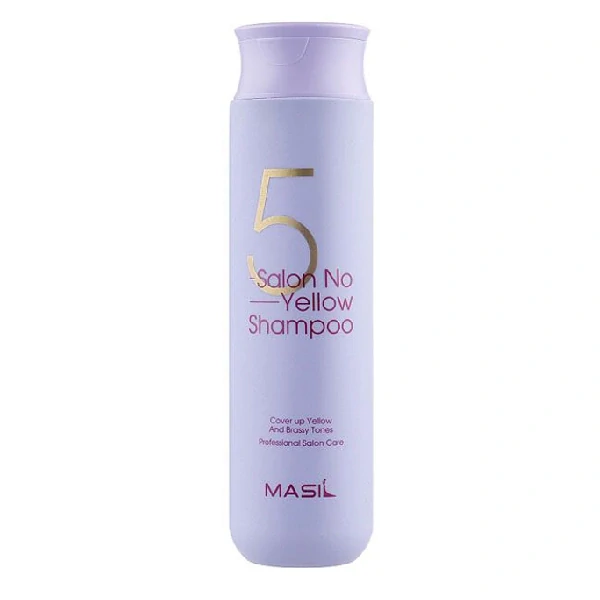 MASIL 5 Salon No Yellow Shampoo - tónovací vlasový šampón proti žlutým tónům, 300ml
