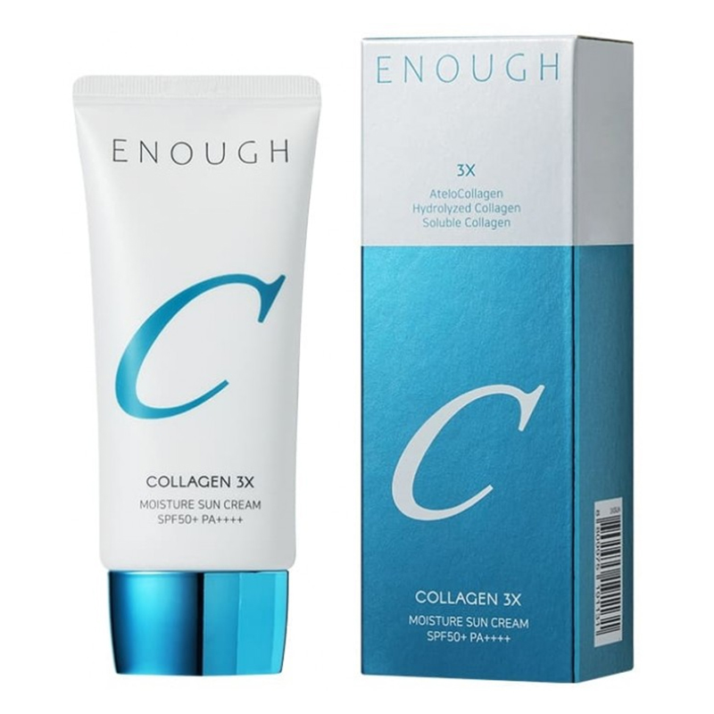 ENOUGH Collagen 3X Moisture Sun Cream SPF50++++ - hydratační opalovací krém s kolagenem, 50ml