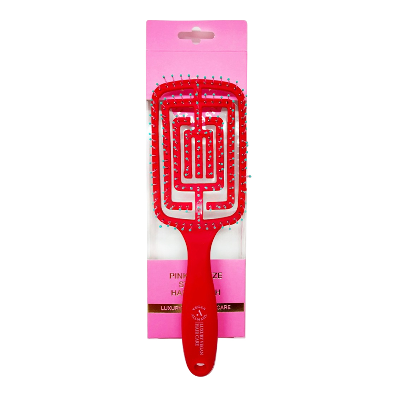 ALLMASIL Pink Breeze Styling Hair Brush - masážní hřeben na vlasy, 1ks