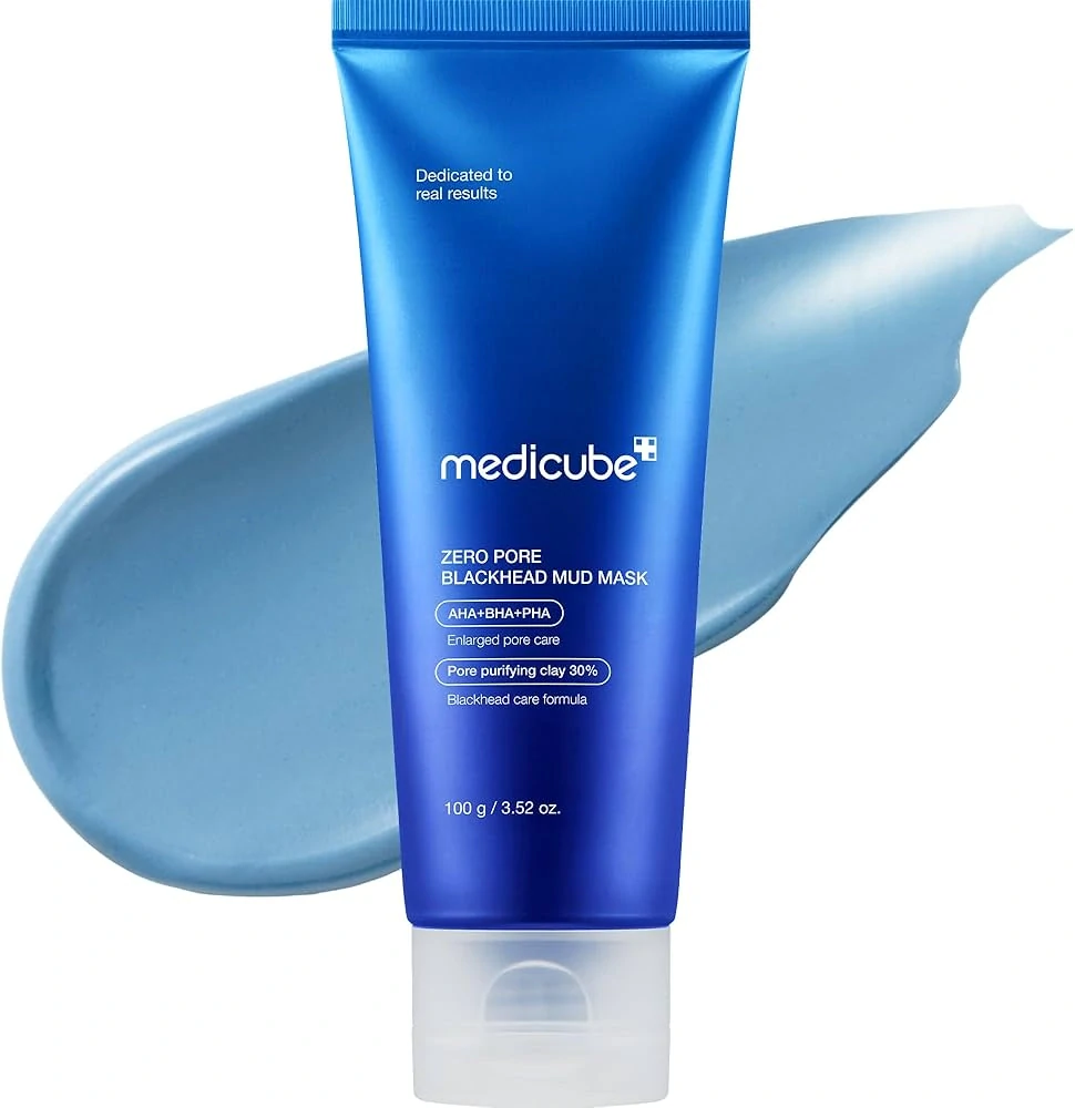 MEDICUBE Zero Pore Blackhead Mud Mask - čistící jílová pleťová maska, 100g