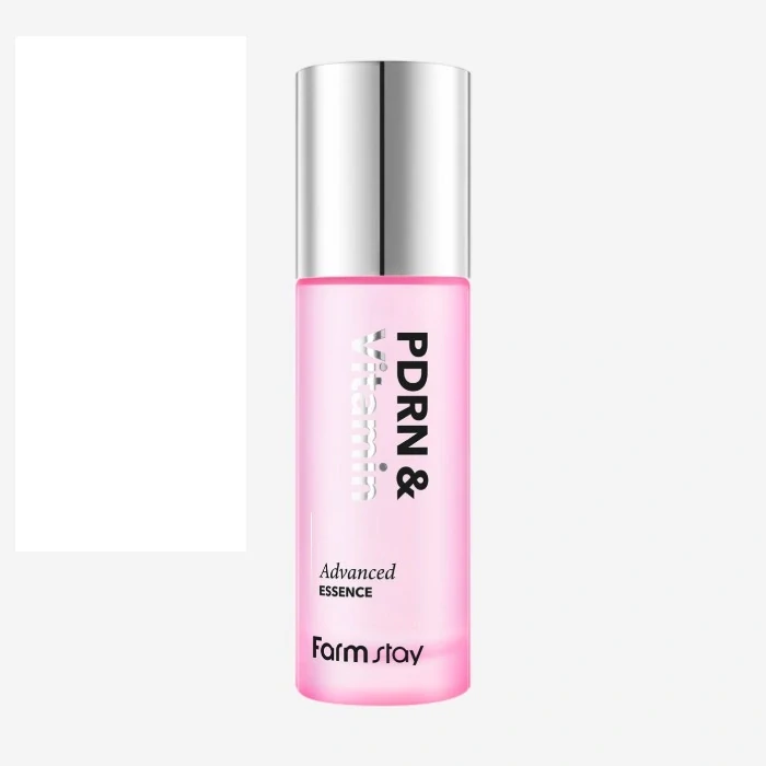 FARM STAY PDRN & Vitamin Advanced Essence - rozjasňující a hydratační pleťová esence s PDRN a vitamíny, 50ml