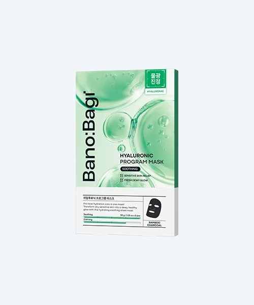 BANOBAGI Hyaluronic Program Mask - hydratační jednorázová pleťová maska s kyselinou hyaluronovou, 1ks