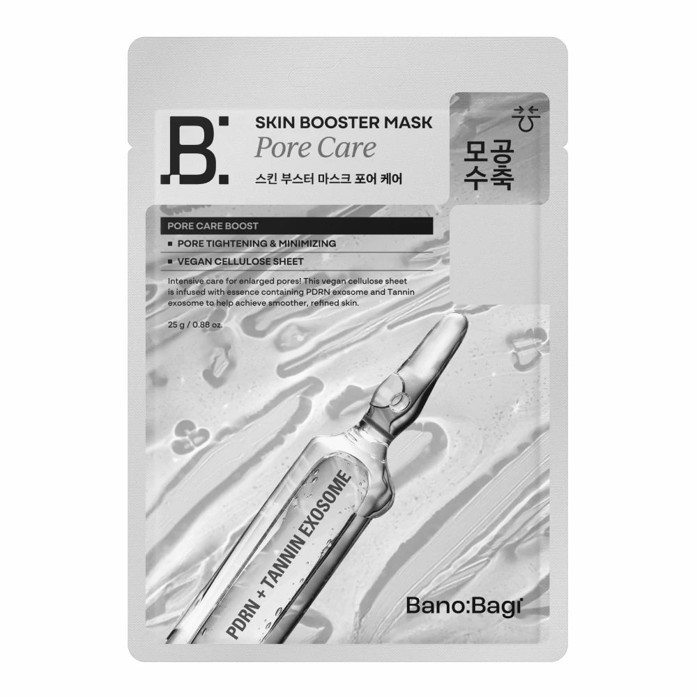 BANOBAGI Skin Booster Mask Pore Care - jednorázová pleťová maska na rozšířené póry, 1ks