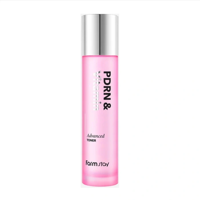 FARM STAY PDRN & Vitamin Advanced Toner - rozjasňující a hydratační pleťový toner s PDRN a vitamíny, 120ml