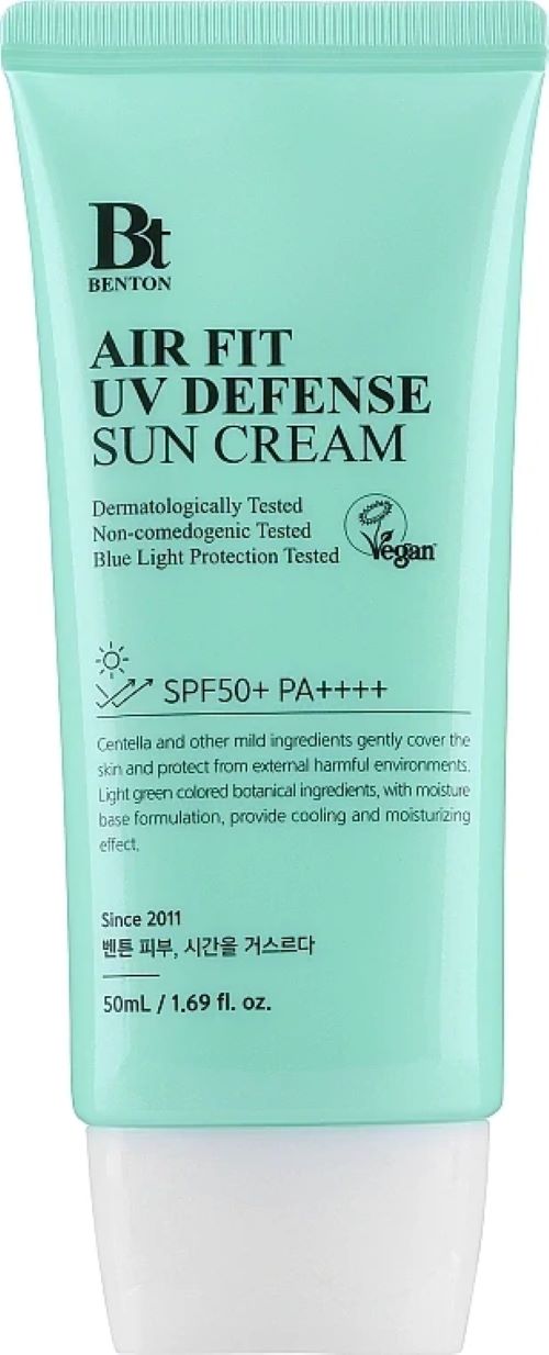 BENTON Air Fit UV Defense Sun Cream SPF50+/PA++++ - zklidňující opalovací krém, 50ml