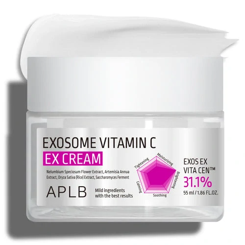 APLB Exosome Vitamin C EX Cream - rozjasňující pleťový krém s exozomy a vitamínem C, 55 ml