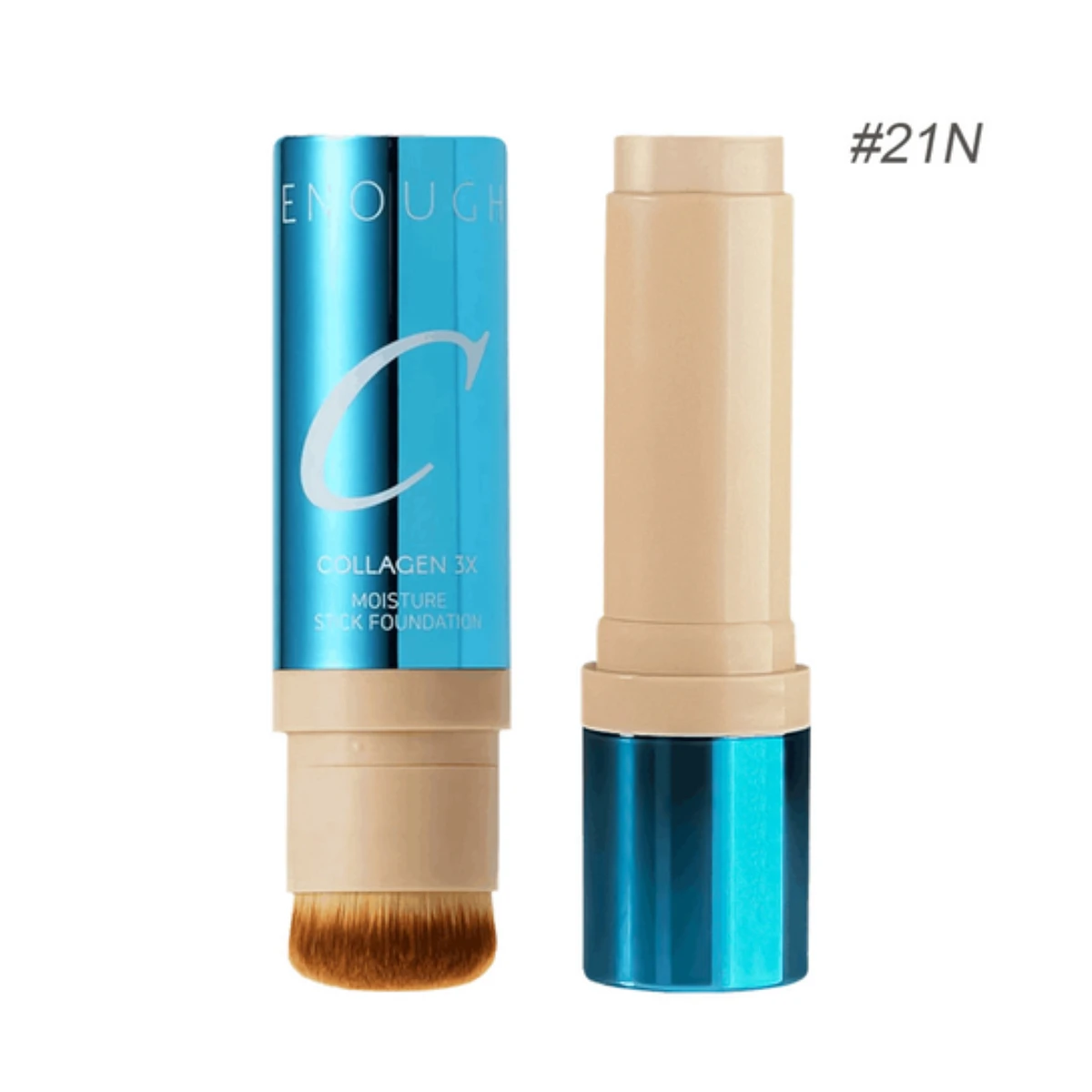 ENOUGH Collagen 3X Moisture Stick Foundation SPF50+/PA++++ (21N) - hydratační make-up v tyčince, 14g
