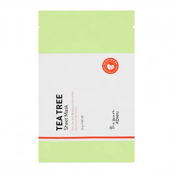 A'PIEU The Pure Tea Tree Sheet Mask - jednorázová zklidňující pleťová maska, 1ks