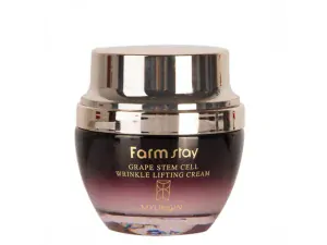 FARM STAY Grape Stem Cell Wrinkle Lifting Cream - omlazující pleťový krém s extraktem z hroznů, 50ml