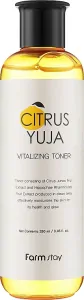 FARM STAY Citrus Yuja Vitalizing Toner - rozjasňující pleťový toner s vitamínem C, 280ml