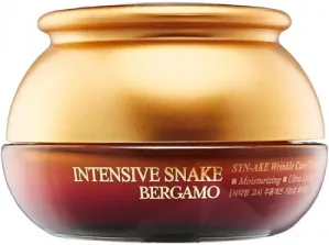 BERGAMO Intensive Snake Wrinkle Care Cream - anti-age pleťový krém s peptidem hadího jedu Syn-Ake, 50ml
