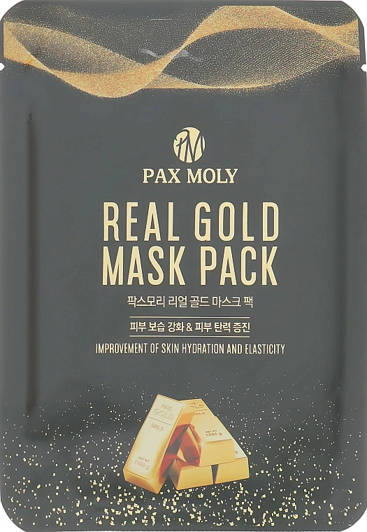 PAX MOLY 7 Days Luxury Masks - limitovaná sada 7 jednorázových pleťových masek, 7ks