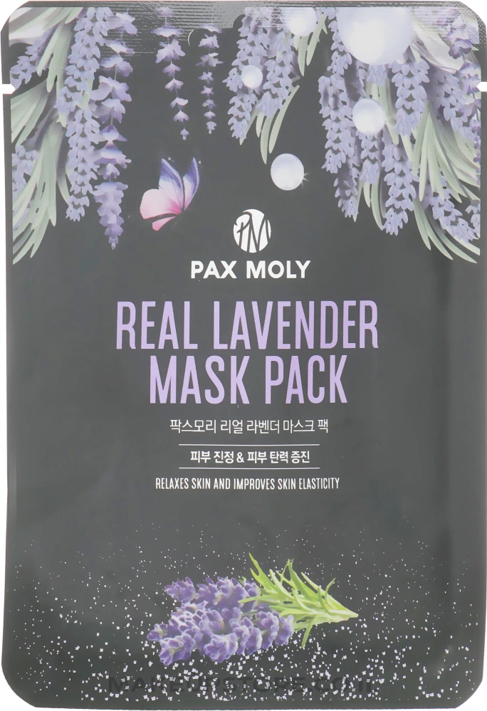 PAX MOLY 7 Days Luxury Masks - limitovaná sada 7 jednorázových pleťových masek, 7ks