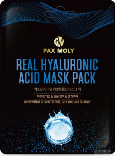 PAX MOLY 7 Days Luxury Masks - limitovaná sada 7 jednorázových pleťových masek, 7ks