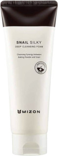 MIZON Snail Silky Deep Cleansing Foam - čistící pleťová pěna se šnečím extraktem, 150ml