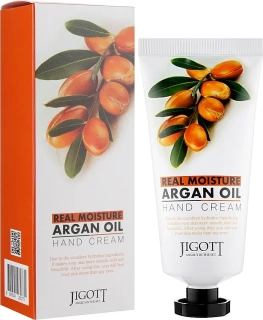 JIGOTT Real Moisture Argan Oil Hand Cream - krém na ruce s arganovým olejem, 100ml