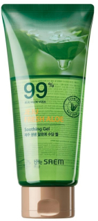 THE SAEM Jeju Fresh Aloe Soothing Gel 99% - zklidňující hydratační gel s extraktem aloe 